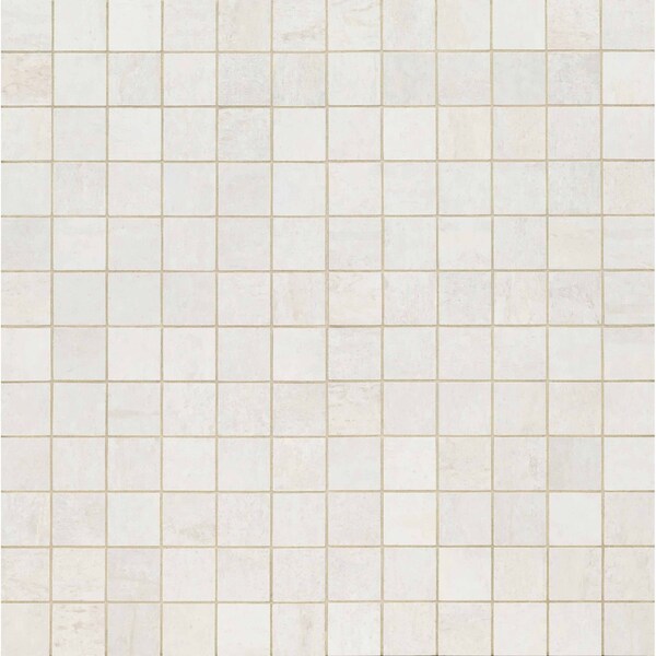 Oxide Blanc 12" X 12" Matte Porcelain Mosaic Tile, 8PK